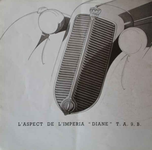 Imperia T.A. Adler Modelprogram 1937 Carbrochure (8697)